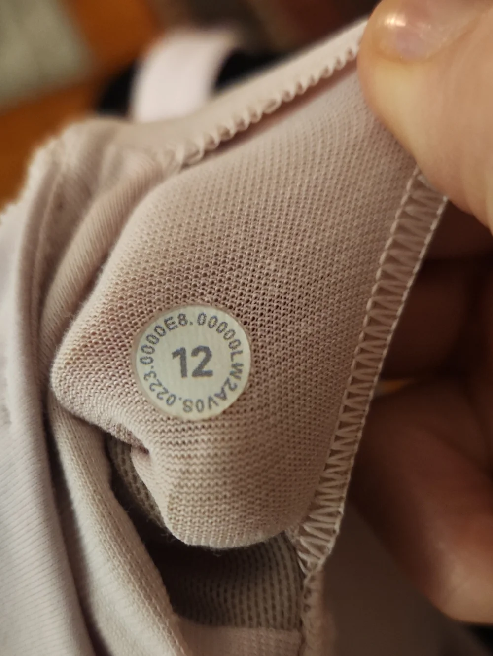 lululemon Energy Longline Bra *Medium Support, B–D Cups in Flush Pink.  Sz 12.